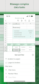 Microsoft Excel: Spreadsheets スクリーンショット