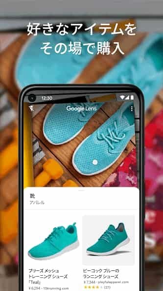 Google レンズ スクリーンショット