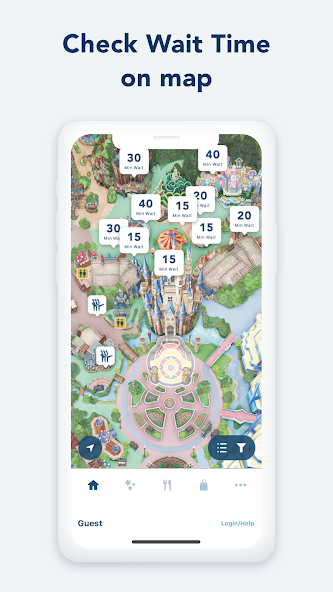 Tokyo Disney Resort App スクリーンショット