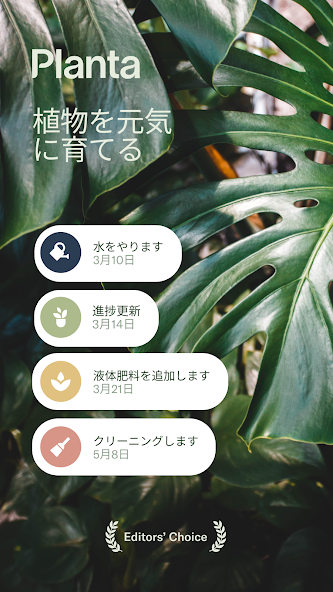 Planta：植物の手入れと水やりガイド、園芸と庭造りのコツ スクリーンショット