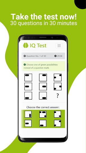 IQ Test - IQテスト - あなたのスコアを取得する スクリーンショット