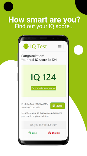 IQ Test - IQテスト - あなたのスコアを取得する スクリーンショット